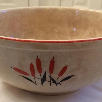 1940 Sears & Roebuck Cattail Oven Proof Bowl