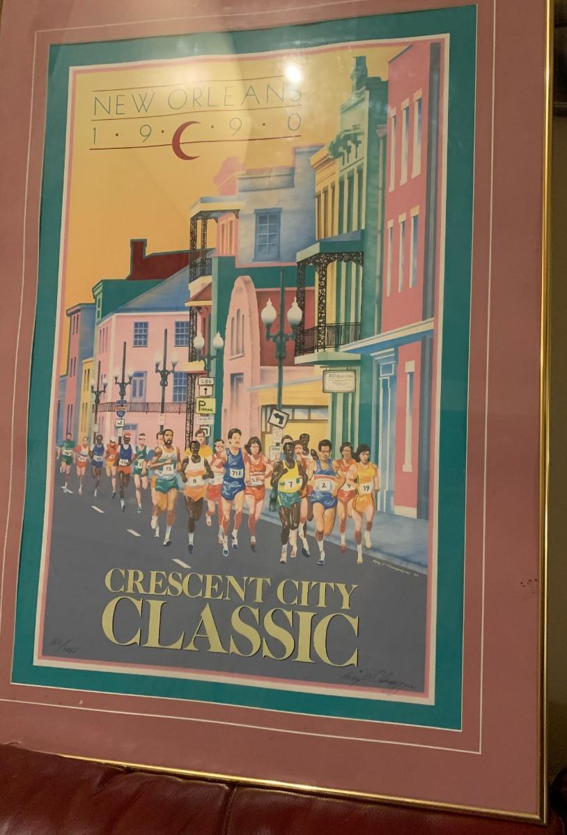 Crescent City Classic Framed Poster Signed