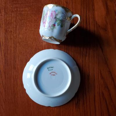 Haviland Limoges Demitasse Cup & Saucer