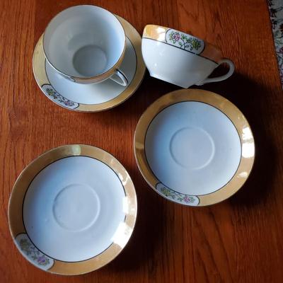 Lusterware Cups & Saucers