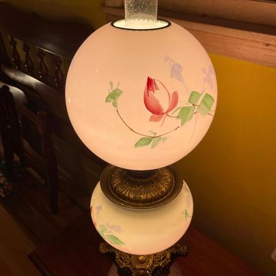 3B28-Night stand and lamp