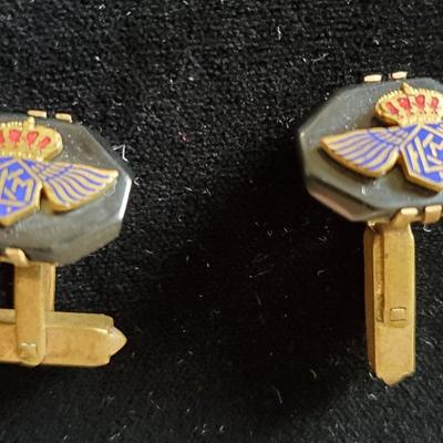 Vintage KLM Jaxon Cuff links