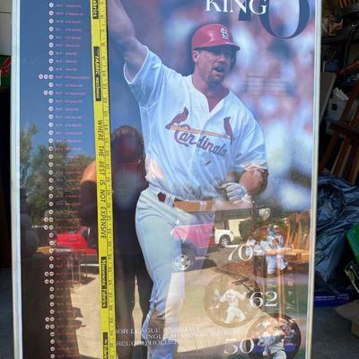 Mark Mcwire 70 home run king poster 1998
