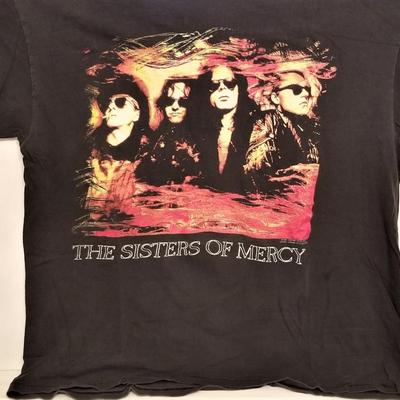 Lot #133  Vintage 1991 Sisters of Mercy Tour T-Shirt
