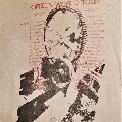 Lot #134  R.E.M. Green World 1989 World Tour T-shirt