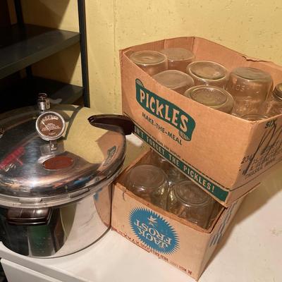 Z1-Canning jars and presto cooker canner