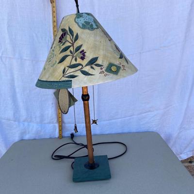 Working Jenna Ugone ceramic table lamp.1
