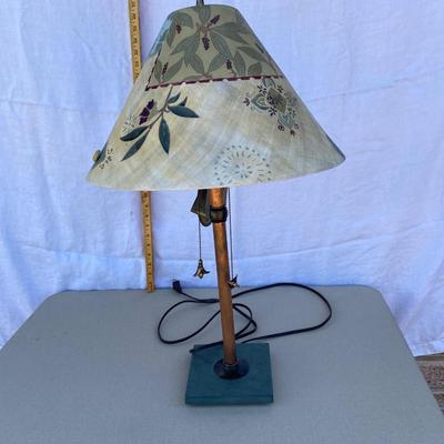Working Jenna Ugone ceramic table lamp.1