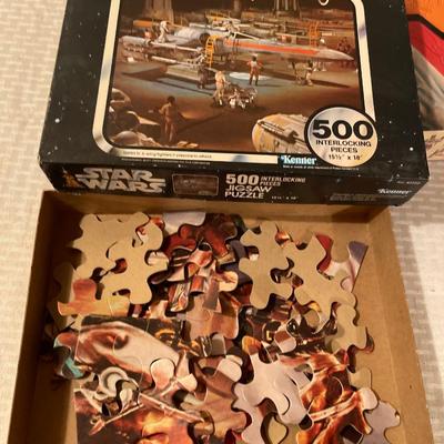 D43-Puzzles and game lot