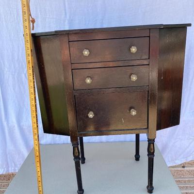 Vintage Martha Washington sewing cabinet.