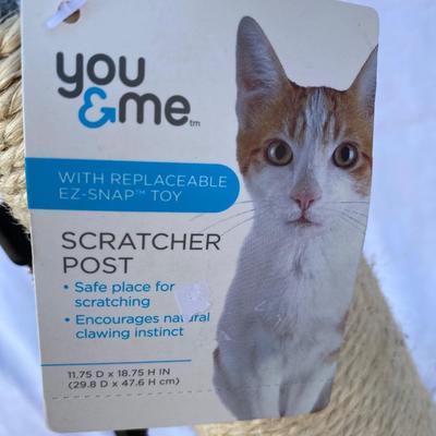 Never been used you and me cat scratching post