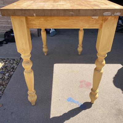 Tall kitchen table