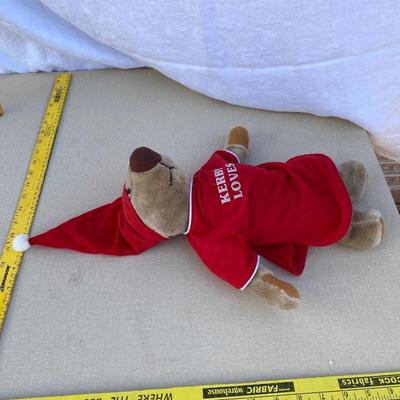 Kerry Loves teddy bear
