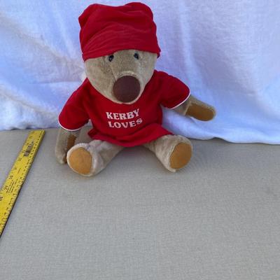 Kerry Loves teddy bear