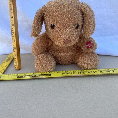 Stuffed puppy toy