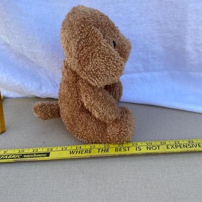 Stuffed puppy toy