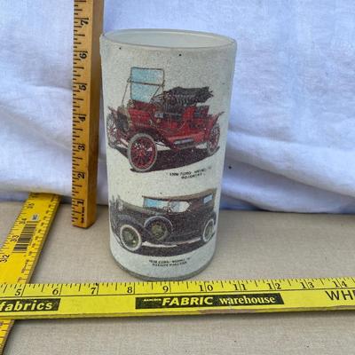 Classic car candle