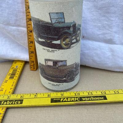 Classic car candle