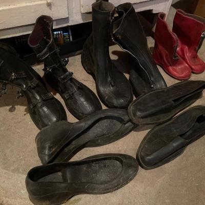 W5-Rubber boots and pull overs