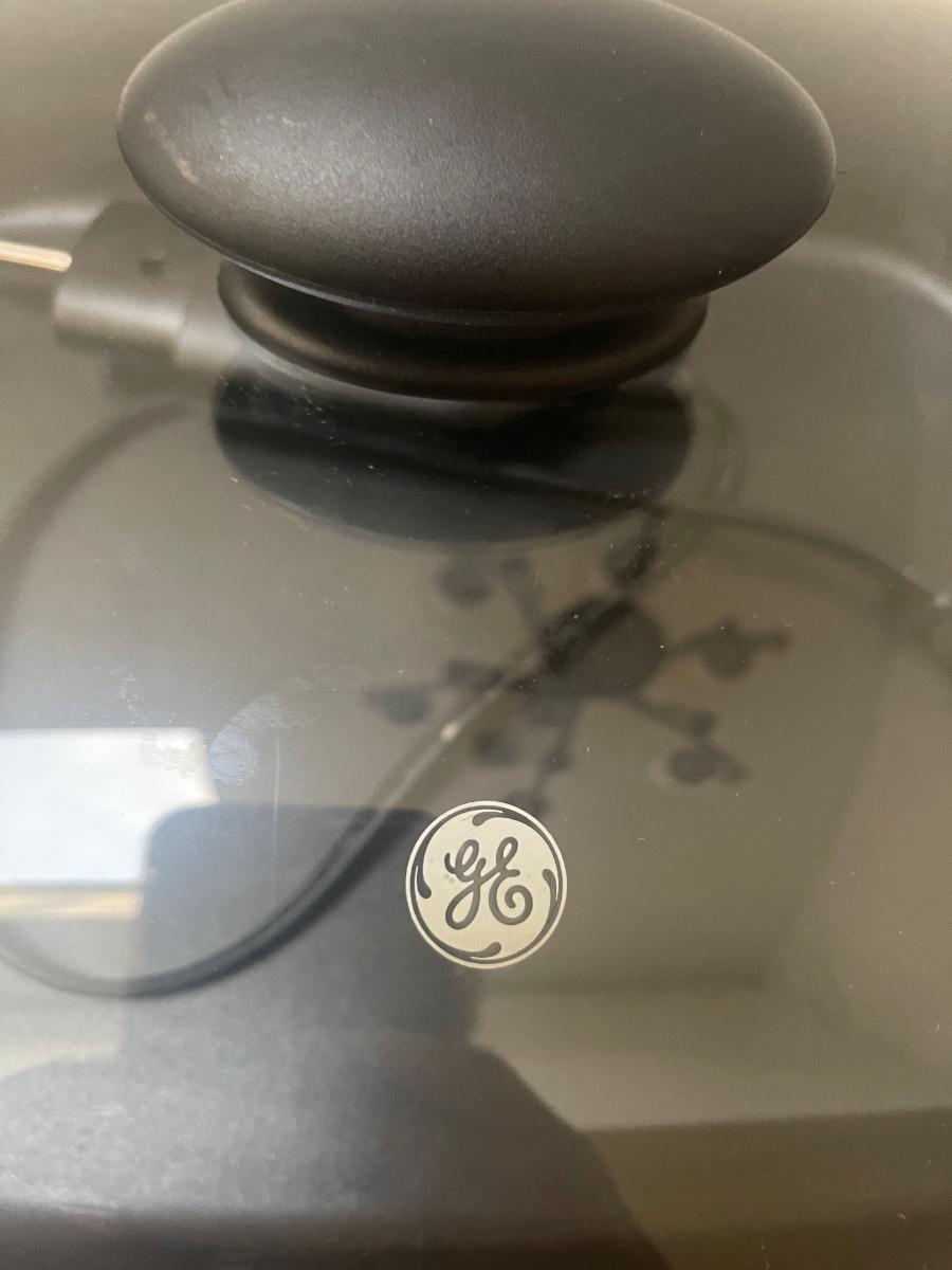 GE ELECTRIC GRIDDLE/ Fry Pan/Skillet with Temp control probe & power