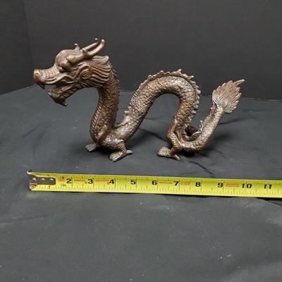 Bronze Dragon Statue