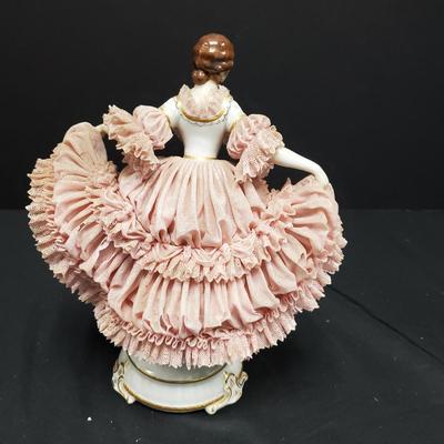 Pink Lace Dresden Doll