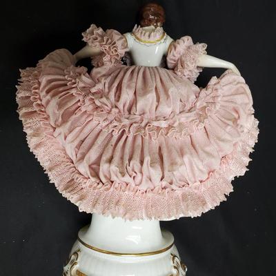 Pink Lace Dresden Doll