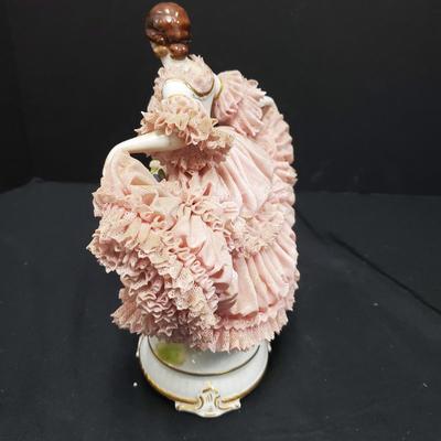 Pink Lace Dresden Doll