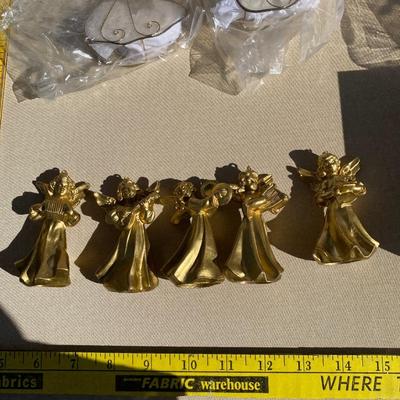 Assortment of Christmas tree ornaments