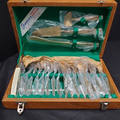 James Quality Jewelers brass Flatware