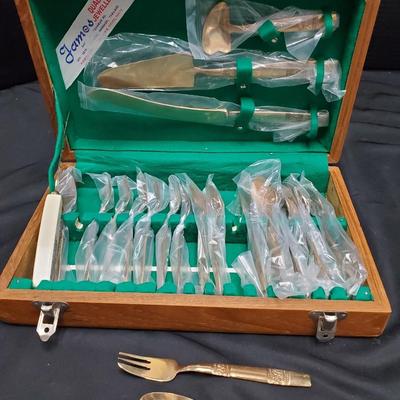 James Quality Jewelers brass Flatware