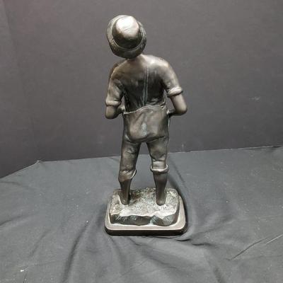Whistle Boy Statue