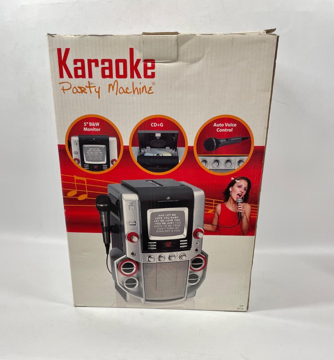GPX JM258 Karaoke System