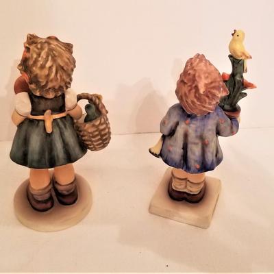 Lot #143  Lot of 2 Hummels - One is Goebel Collector Club piece 1972 - and "Congratulations)