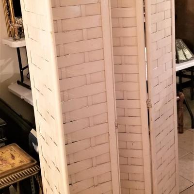 Lot #144 Vintage Paneled Room Divider