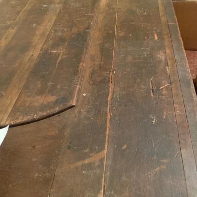 T1 Wooden chest, has damage to the wood that is pictured