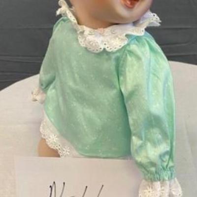 Porcelain Kneeling Happy Doll