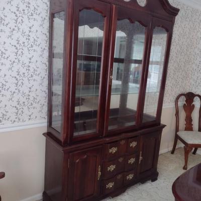 Lighted China Cabinet