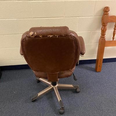 Worn Office Chair