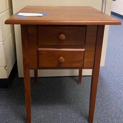 Wooden 2 Drawer Cabinet