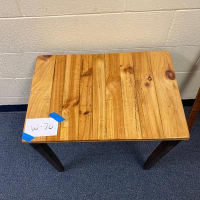 Slat End Table