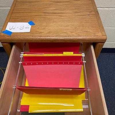 Wooden 2Drawer Filing Cabinet