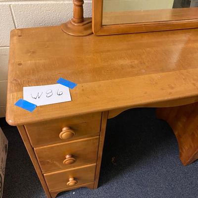 6 Drawer Vanity with a Mirror
