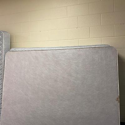 Vintage Full Head Board, Frame, Box Springs and Mattress