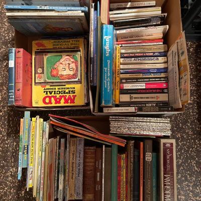 D69-Misc book/mag lot