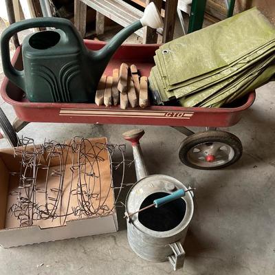 G2-Wagon and gardening lot