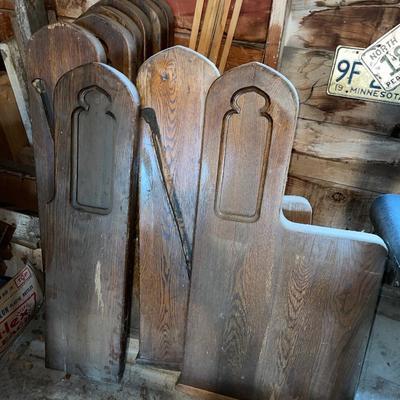 G11-Church pew ends… Project pieces