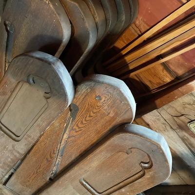 G11-Church pew ends… Project pieces