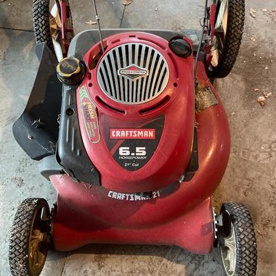 G13-Craftsman 6.5 hp push lawnmower