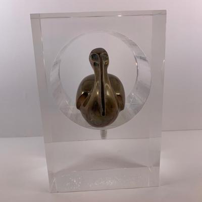 Lot 72 Vintage Loet Vanderveen Pelican sculpture